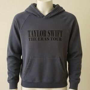 Taylor Swift The Eras Tour Hoodie - GrayTour Dates Sweatshirt - Unisex XS